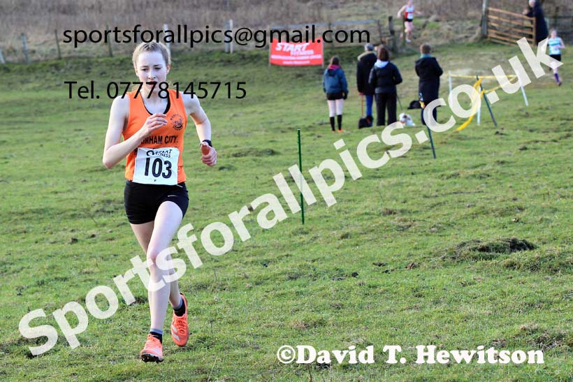 Girls under-15s 2023 NEHL, Thornley Farm, Peterlee, County Durham. Photo: David T. Hewitson/Sports for All Pics